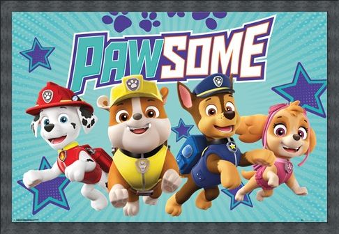 Framed Framed Pawsome - Paw Patrol