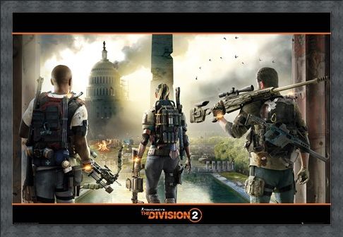 Framed Framed A City In Ruins - The Division 2