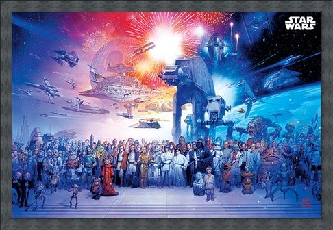 Framed Framed Universe - Star Wars