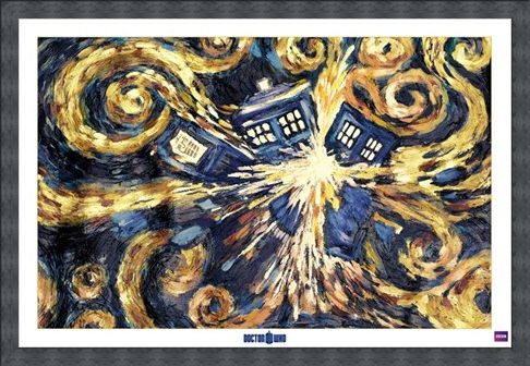 Framed Framed Exploding Tardis - Doctor Who