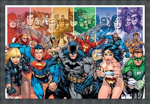 Framed Framed Justice League of America - DC Comics