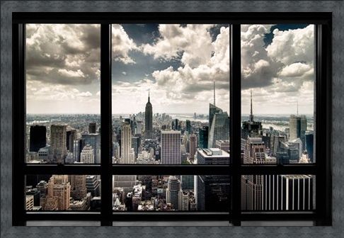 Framed Framed New York View - New York City