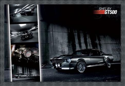 Framed Framed Shelby GT500 - Ford Mustang