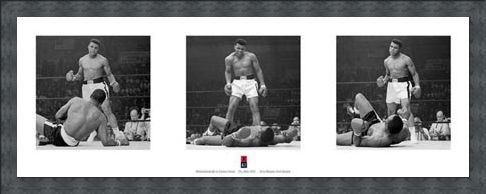 Framed Framed Muhammad Ali Triptych - Muhammad Ali