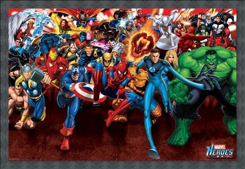 Framed Framed Attack! - Marvel Heroes