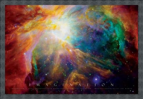 Framed Framed Imagination - Albert Einstein