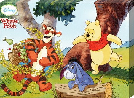 Jumping For Joy In The Hundred Acre Wood, Walt Disney's Winnie The Pooh ...