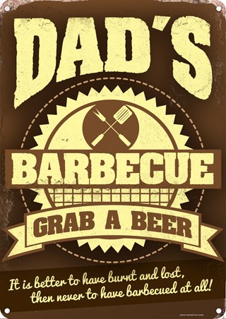 Grab A Beer, Dad's Barbecue
