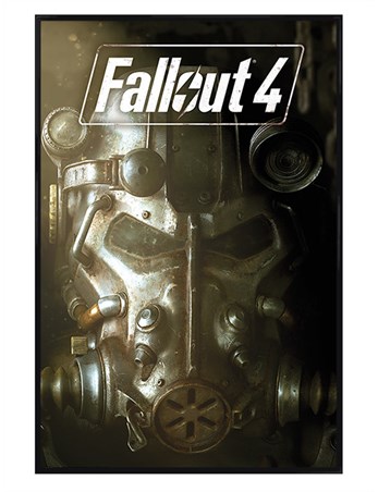 Gloss Black Framed Nuclear Mask - Fallout 4