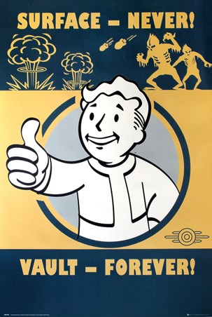 Vault Forever Poster, Fallout 4