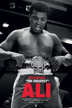 Commemorative Belt, Muhammad Ali Poster - Buy Online