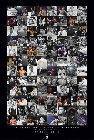 A Commemorative Montage - Muhammad Ali