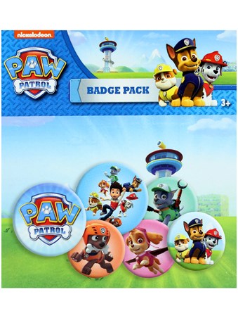 Characters, Paw Patrol Badge Pack - PopArtUK
