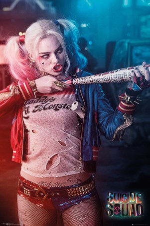 Harley Quinn - Baseball Gun, Suicide Squad Poster - Buy Online