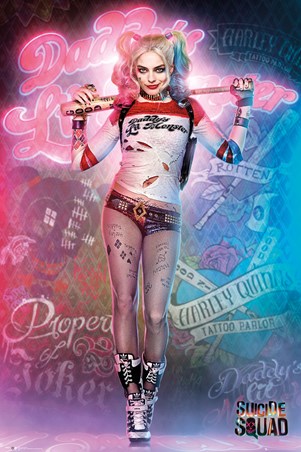 Harley Quinn In Neon, Suicide Squad