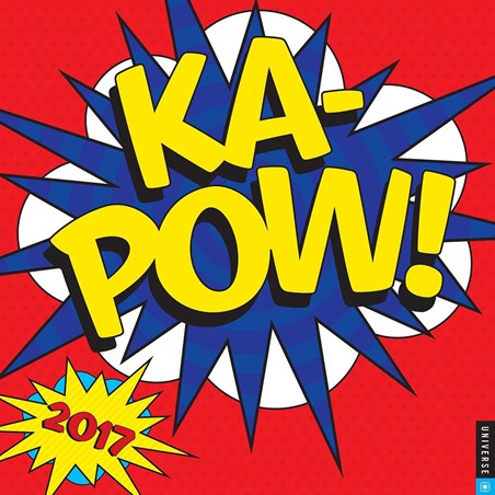 KA-POW, Comic Catchphrases - 2017 Calendar - Buy Online