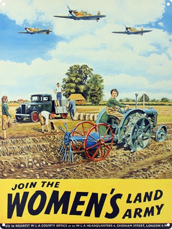 Join the Women's Land Army, Land Girls