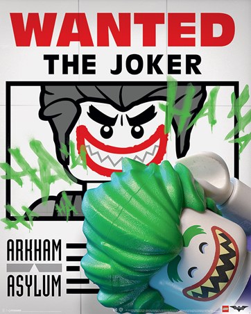 Wanted The Joker - Lego Batman