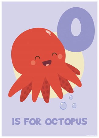 O Is For Octopus, Learning With Animals