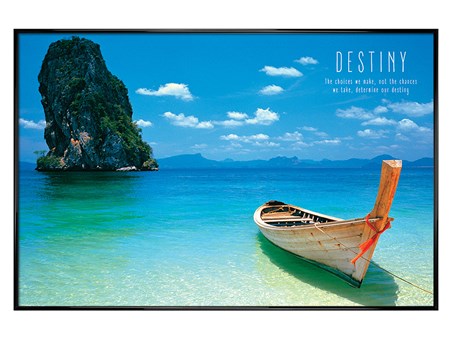 Gloss Black Framed The Choices We Make - Destiny