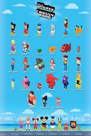 i never got my weekend challenge characters disney crossy road