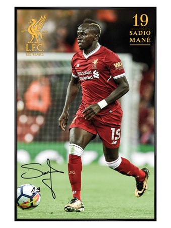Gloss Black Framed Mane 17-18 - Liverpool FC