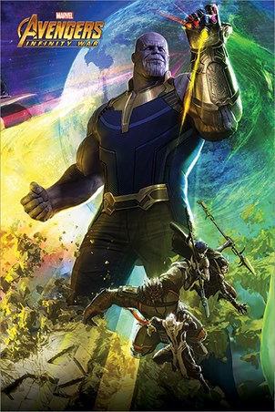 Thanos, Avengers Infinity War Poster - Buy Online