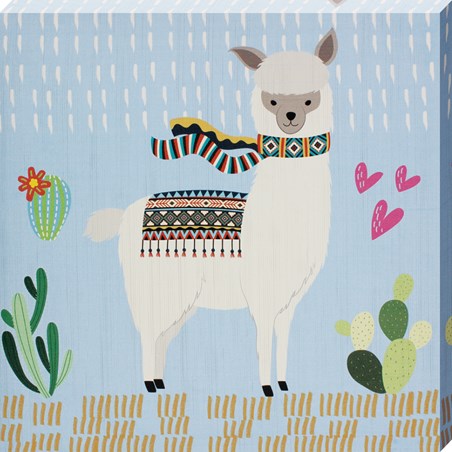 Little Llama III - Scarves On!