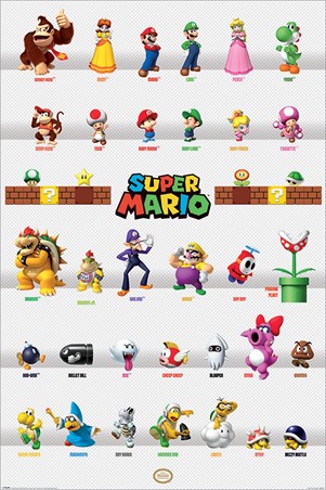 Character Parade, Super Mario