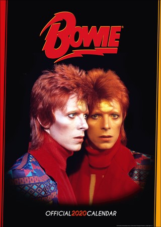 David Bowie, Ziggy Stardust A3 Wall Calendar - PopArtUK