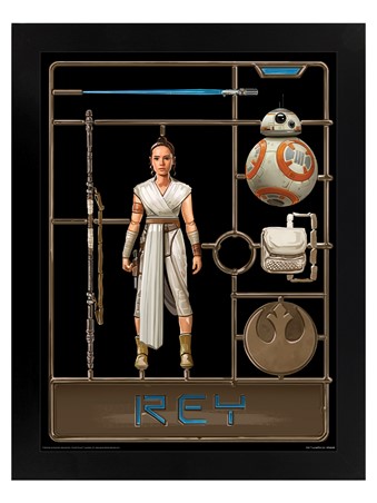 Rey Model, Star Wars: The Rise of Skywalker Poster - Buy Online