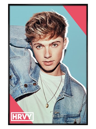 Gloss Black Framed Pin Up - HRVY