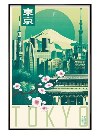 Japan Framed Poster
