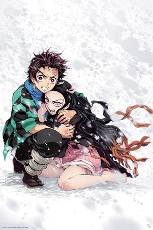 Tanjiro & Nezuko Snow, Demon Slayer