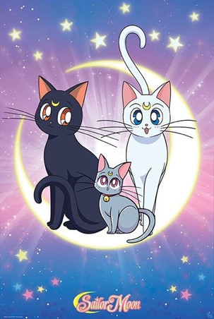 Luna, Artemis and Diana, Sailor Moon