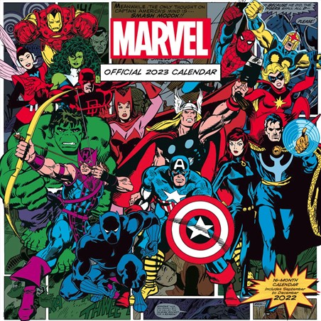 Retro Comic Book - Marvel