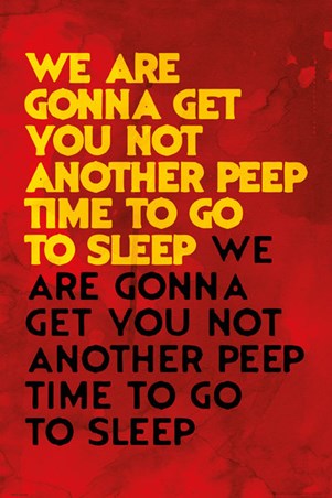 Not Another Peep, Time To Go To Sleep, Film Quotes pic photo photo