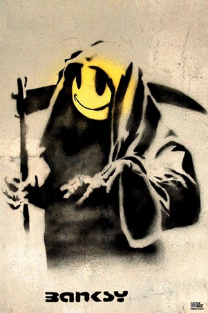 The Reaper, Banksy Poster - Buy Online