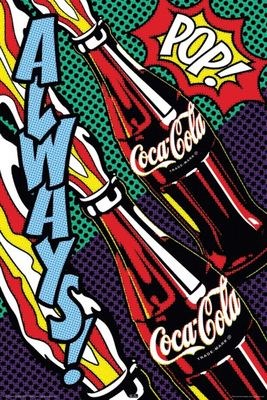 Always Pop!, Coca Cola Poster: 91.5cm x 61cm - Buy Online