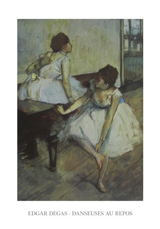 Dancers at Rest - Edgar Degas