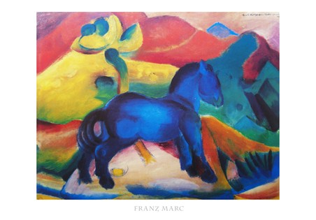franz marc blue horse sculpture