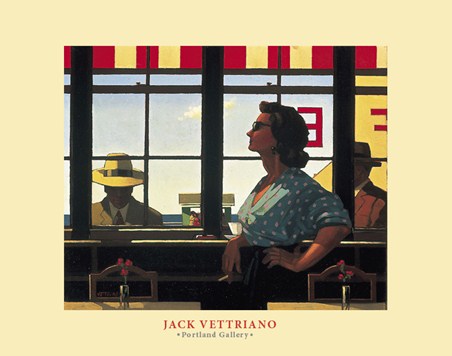 Lazy, Hazy Days, Jack Vettriano Print - PopArtUK