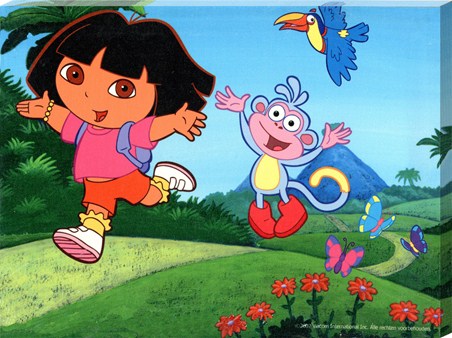 Dora & Boots Having Fun!, Dora the Explorer - PopArtUK