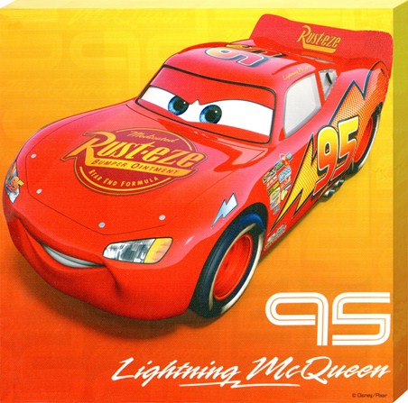 Hot Shot Race Car Lightning McQueen - Disney Cars; The Movie