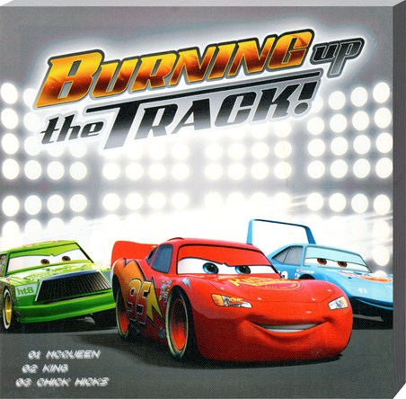 Burning Up the Track! - Disney Cars; The Movie