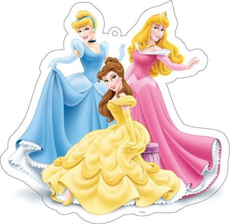 Cinderella, Belle and Sleeping Beauty - Disney Princesses