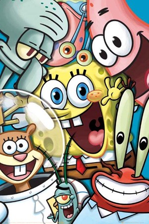 Bikini Bottom Collage - SpongeBob SquarePants