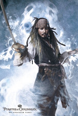 Jack Sparrow Draws his Sword!, Pirates of the Carribean On Stranger