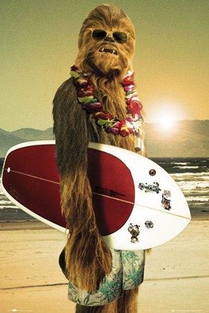 Surf Dude Chewie - Star Wars