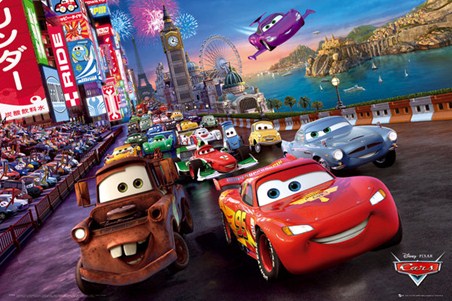 The Race, Cars: The Movie 2 - PopArtUK